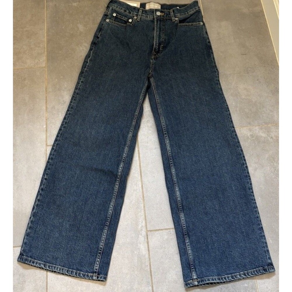 Everlane The Way High Sailor Jean Size 28 NWT